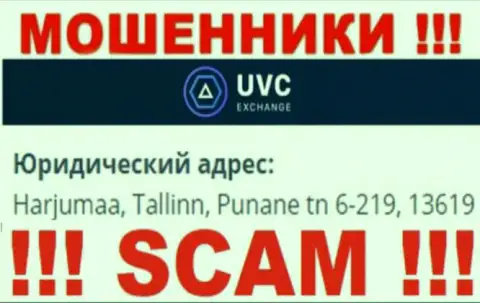 ЮВСЭксчендж ОЮ - это противозаконно действующая компания, которая скрывается в офшорной зоне по адресу - Harjumaa, Tallinn, Punane tn 6-219, 13619