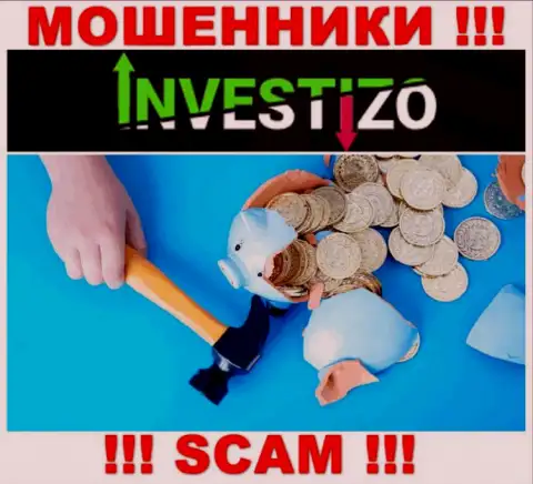 Investizo - это internet обманщики, можете утратить абсолютно все свои средства