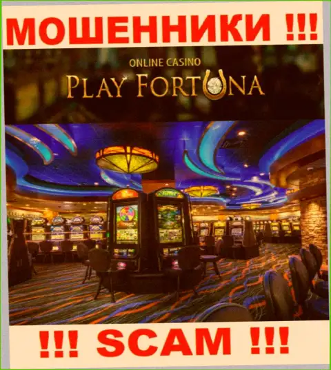 С Плей Фортуна, которые орудуют в области Casino, не подзаработаете - это лохотрон