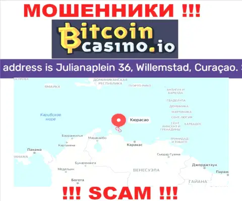 Будьте крайне внимательны - организация Bitcoin Casino отсиживается в офшоре по адресу: Джулианаплейн 36, Виллемстад, Кюрасао и оставляет без денег лохов
