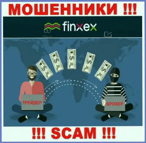 Finxex - это циничные internet мошенники !!! Выдуривают сбережения у клиентов обманным путем