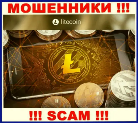 Иметь дело с LiteCoin весьма рискованно, поскольку их тип деятельности Криптовалютный сервис - это обман