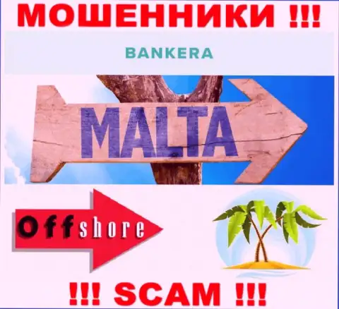 С Банкера весьма опасно сотрудничать, место регистрации на территории Malta