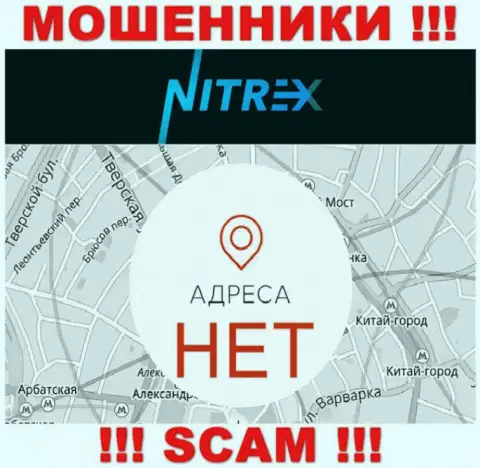Nitrex не показали информацию о адресе организации, осторожно с ними