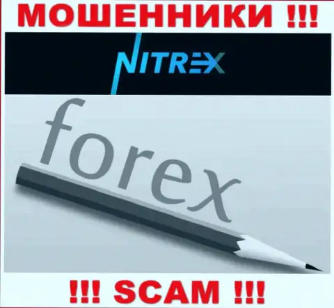 Не вводите денежные активы в Nitrex, род деятельности которых - Forex