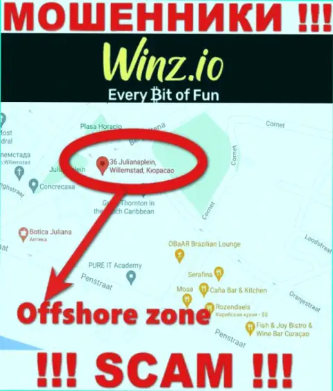 Winz имеют оффшорную регистрацию: Кюрасао - осторожно, ворюги