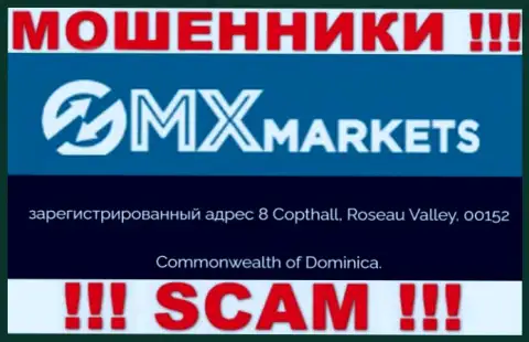 GMXMarkets - это МОШЕННИКИGMX MarketsСидят в офшоре по адресу - 8 Copthall, Roseau Valley, 00152 Commonwealth of Dominica