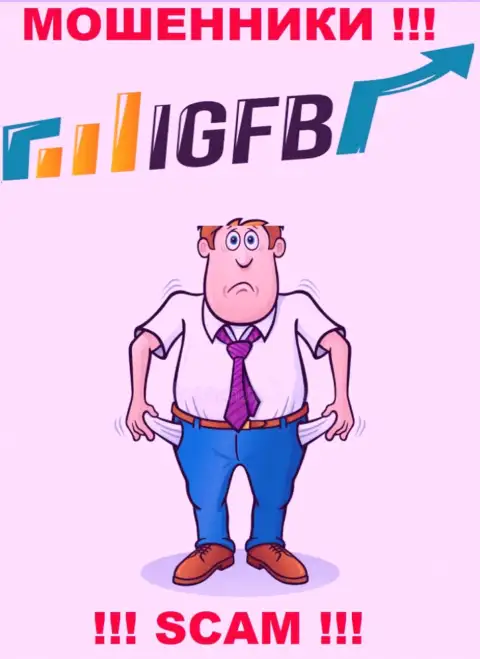 Мошенники IGFB делают все, чтобы затянуть к себе в разводняк побольше игроков