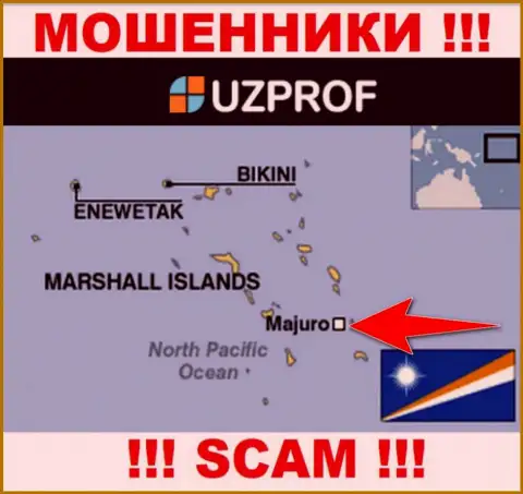 Базируются internet мошенники Уз Проф в офшорной зоне  - Majuro, Republic of the Marshall Islands, будьте очень внимательны !!!