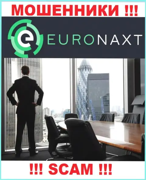 EuroNaxt Com - это МОШЕННИКИ !!! Информация об руководстве отсутствует