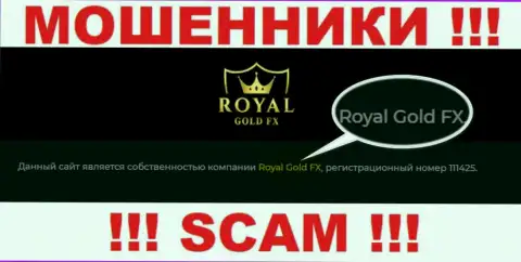 Юр. лицо РоялГолдФикс - это Royal Gold FX, именно такую инфу представили кидалы на своем интернет-сервисе