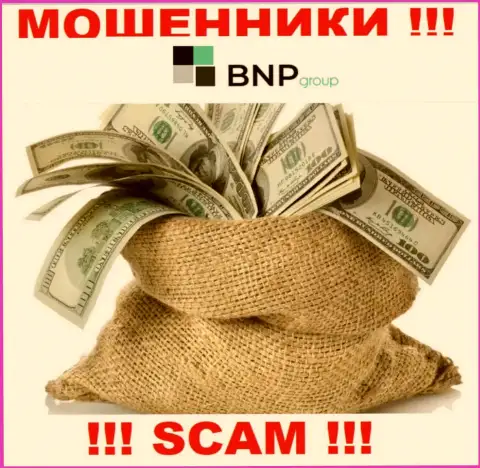 В компании BNP Group Вас ожидает потеря и стартового депозита и последующих финансовых вложений - это МОШЕННИКИ !!!