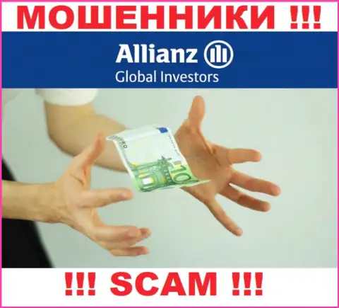 В организации Allianz Global Investors заставляют оплатить дополнительно налоги за возвращение депозитов - не ведитесь