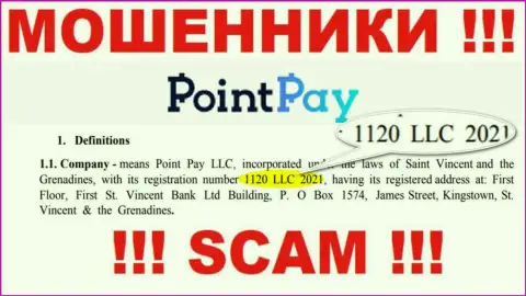 1120 LLC 2021 - это регистрационный номер internet махинаторов ПоинтПэй Ио, которые НЕ ОТДАЮТ СРЕДСТВА !!!