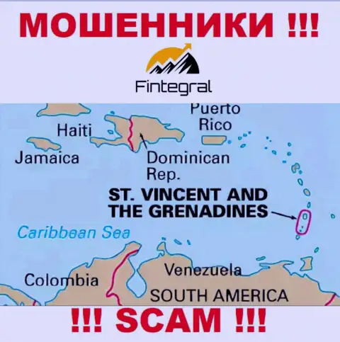 St. Vincent and the Grenadines - здесь официально зарегистрирована неправомерно действующая компания Ethereal Group LLC