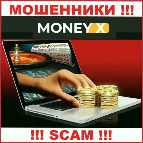 Интернет казино - это направление деятельности интернет-мошенников Money X