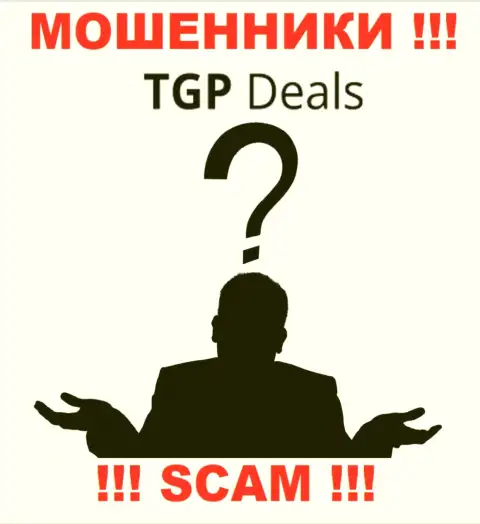 Мошенники TGP Deals прячут свое руководство