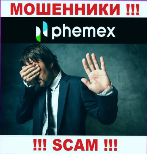 PhemEX орудуют противоправно - у указанных мошенников нет регулятора и лицензионного документа, будьте крайне бдительны !!!