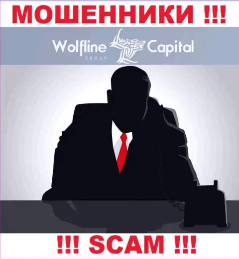 Не тратьте время на поиски инфы об прямых руководителях WolflineCapital Com, все данные скрыты